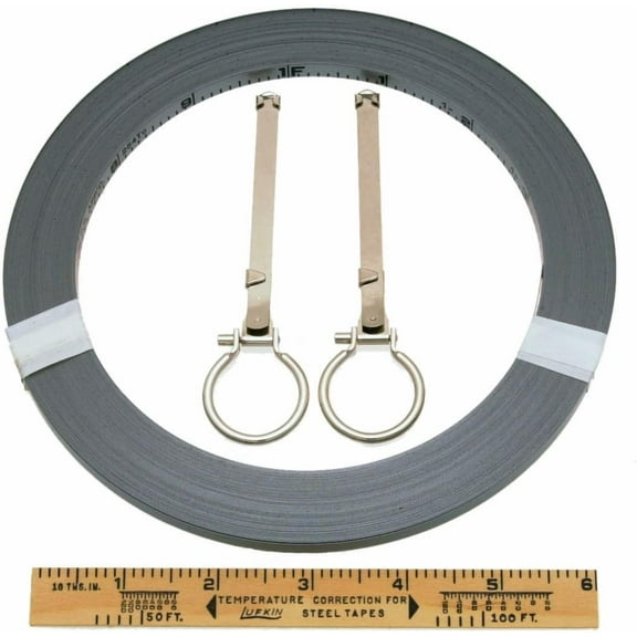 Lufkin Replacement Tape Blade for Peerless Engineer's Chrome Clad 1/4" x 100'