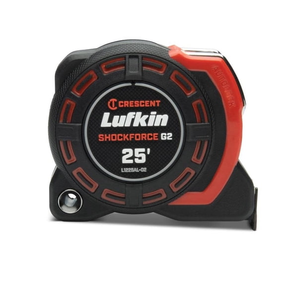 Lufkin Shockforce G2 26-ft Autolock Tape Measure- L1225ALCME-02