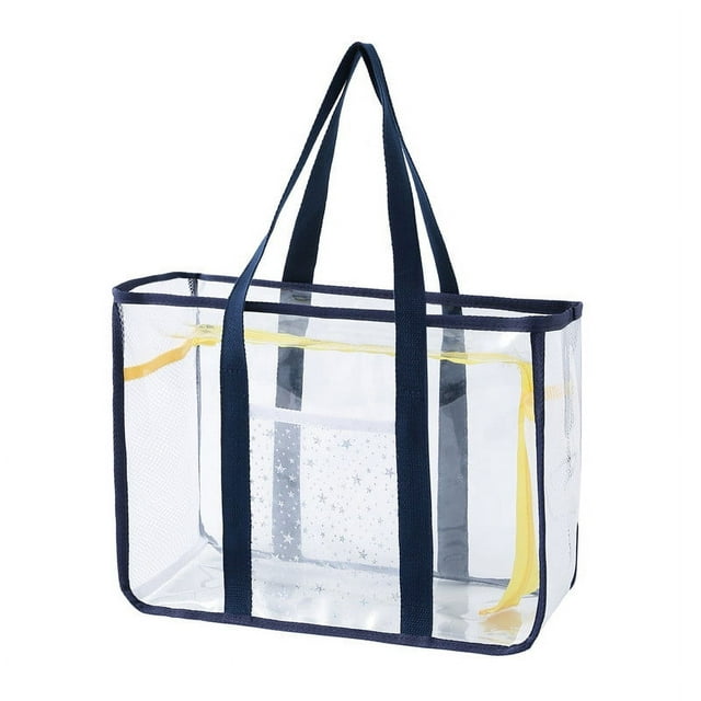 Lufly Handbag Women's PVC Transparent Travel Bag Storage Bag Convenient ...