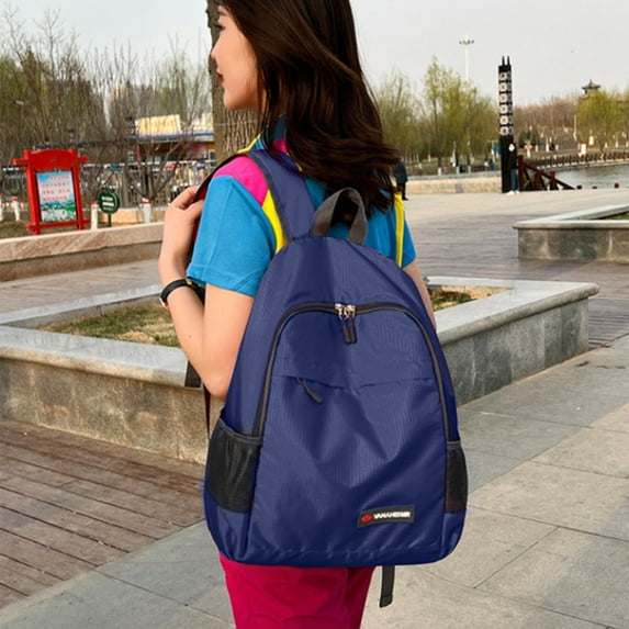 Lufly Lightweight Hiking Duffel Backpack, Foldable Backpack, Women Men Small Travel Hiking Backpack, Camping Outdoor Sports Backpacks