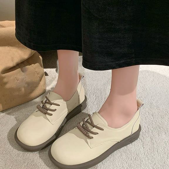 Lufly Loafers For Women Chunky Platfor Patent Leather Women's Loafers & Slip-on Fashion Comfort Business Casual Dressy Office Work Slip On Shoes