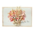 thumbnail image 1 of Lufly Mother's Day Gifts for Mother Carnation Dried Flower Greeting Card Mum Birthday Card, 1 of 1