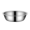 thumbnail image 1 of Lufly Stainless Steel Bowls Cat Food Bowl Metal Dog Bowls Shallow Pet Dish Thickened Metal Dog Bowls Replacement Basic Cat Bowls for Small Medium Large Dogs and Cats, Dishwasher Safe, 1 of 8