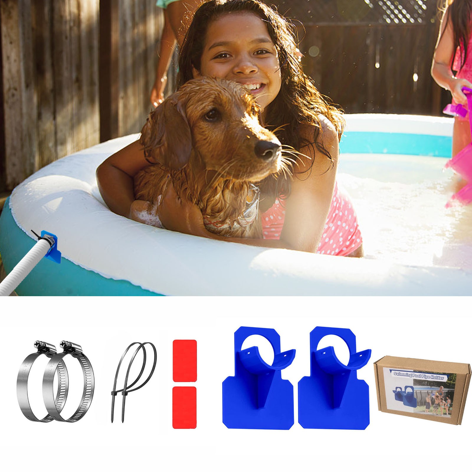 4 Pack Poolside Cup Holder,Fits 2 Inch or Less Round Top Bar,Pool Cup Holder Above