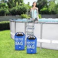 thumbnail image 1 of Lufly Universal Pool Ladder And Step Weight(30L) Easy&Quick FillS Sand,250D PVC Dry Bag ,No More Ripped Sandbag,Work With Above Ground/in-Ground Pool Steps, 1 of 8