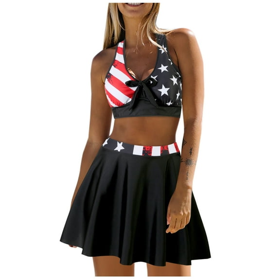 Lufly Women's Swimsuits High Waisted Tummy Control Swimwear Push-Up Padded Plus Size Overlay Print Bikini Tankinis Swimsuit Women Bikinis Swimming Suits Cover Ups Bathing Suits