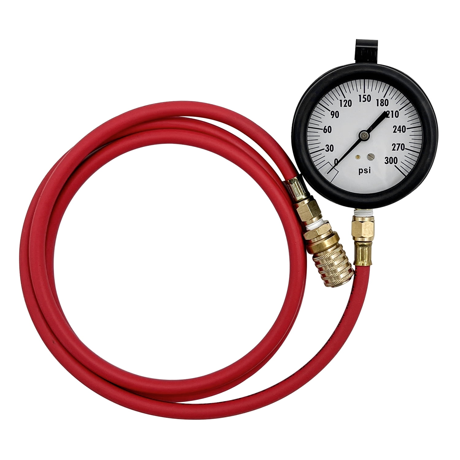 JEGS 41205 Fuel Pressure Gauge Mechanical 2 5/8 in. Diameter 0-15