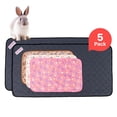 thumbnail image 1 of LuftPets 5-Pack Gray Washable Guinea Pig & Rabbit Bed Liners, 1 of 11