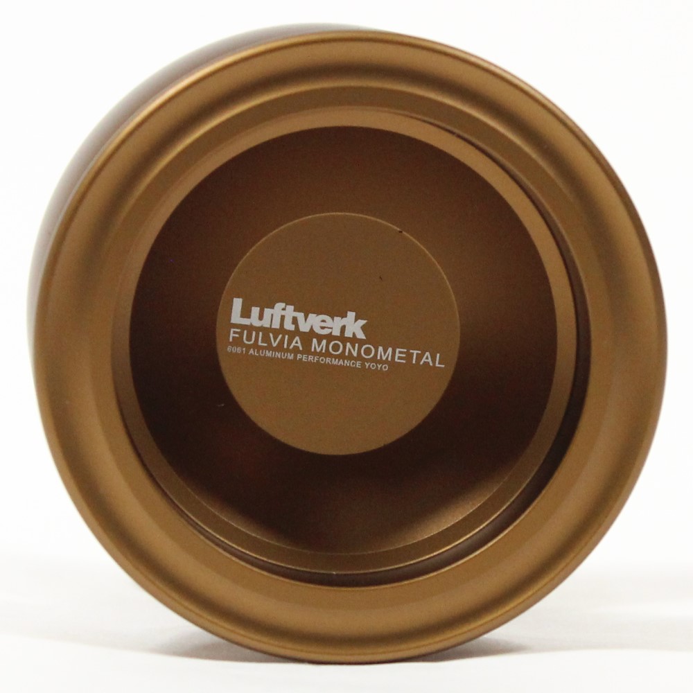 Luftverk Fulvia Yo-Yo - 6061 Monometal Version YoYo (Root Beer)