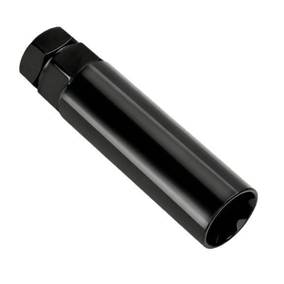 Lug Nut Maintenance Socket Long Wheel Service Tool with Spline Opening for Garage Tire Work and Removal Daily Tasks