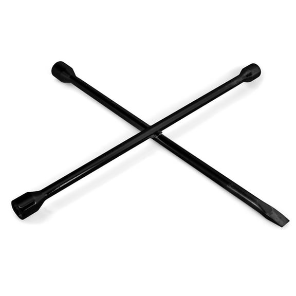 Performance Tool W9A 20-Inch SAE/Metric 4-Way Cross Lug Wrench with Spade Tip