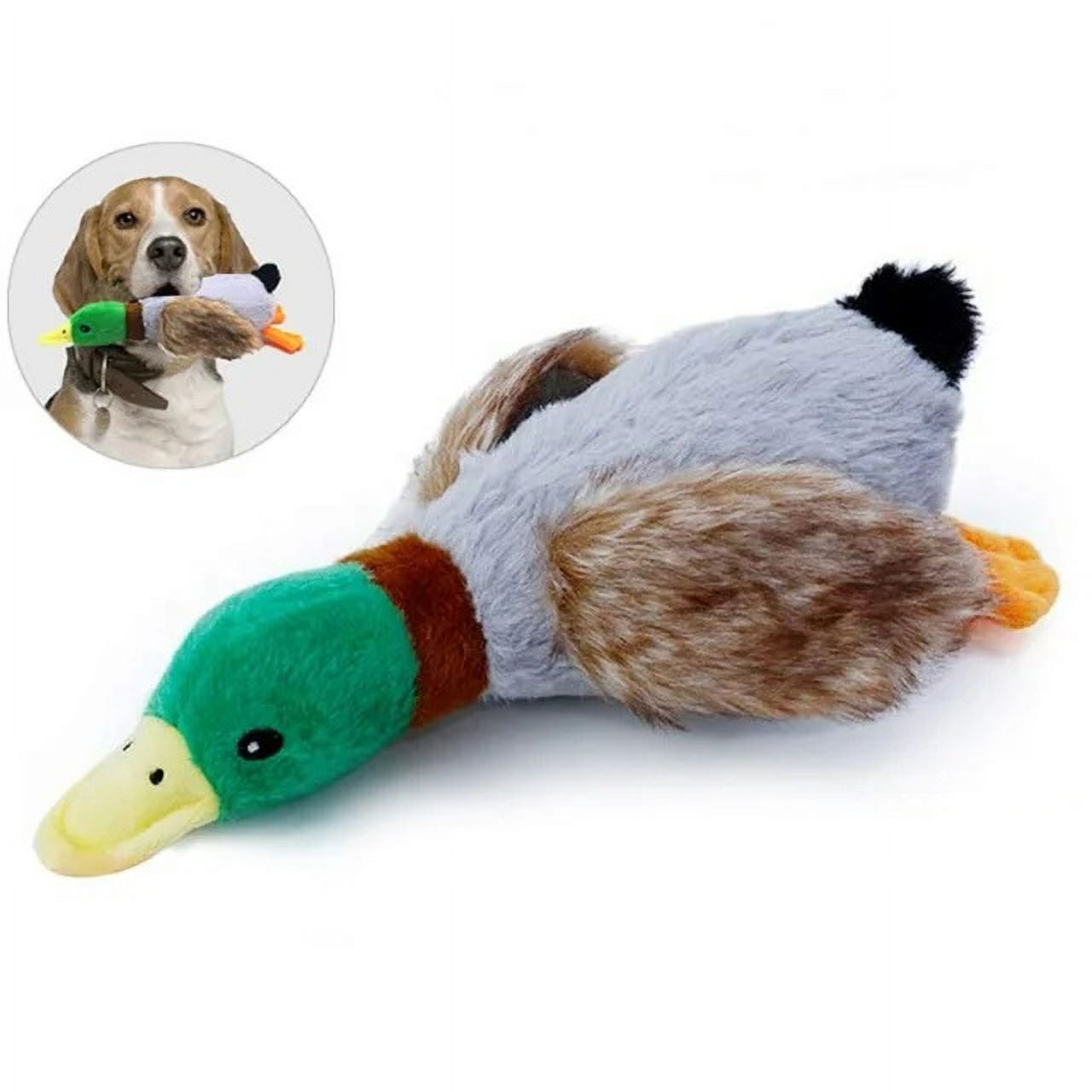 Lugackme Dog toys, Sound Making Pet Toys, Plush Toys Suitable for Big and Small Dog Bite Training Duck Feet