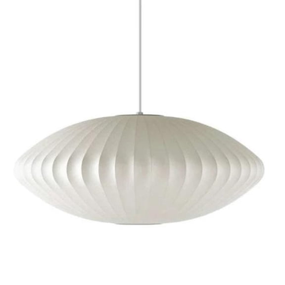 Modern white Nelson Pendant Light with 23" ( reproduction Design)