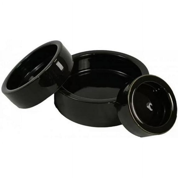 Lugarti Insect Feeder Dish, Black