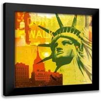 Luger, Gery 12x12 Black Modern Framed Museum Art Print Titled - New York III