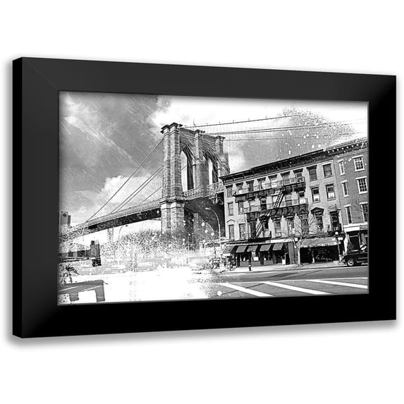Luger, Gery 24x18 Black Modern Framed Museum Art Print Titled - New York V