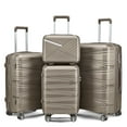 thumbnail image 1 of Luggage 4 Piece Sets(14/20/24/28), Hard Shell Lightweight TSA Lock Carry on Expandable Suitcase with Spinner Wheels, 1 of 6