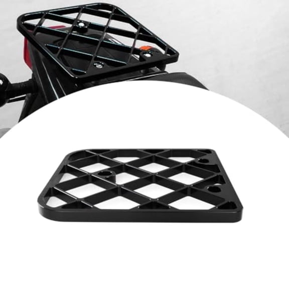 Luggage Cargo Rack Fit for TW200 1990-2025 TW200 Motorcycle Rack Luggage Rack Black