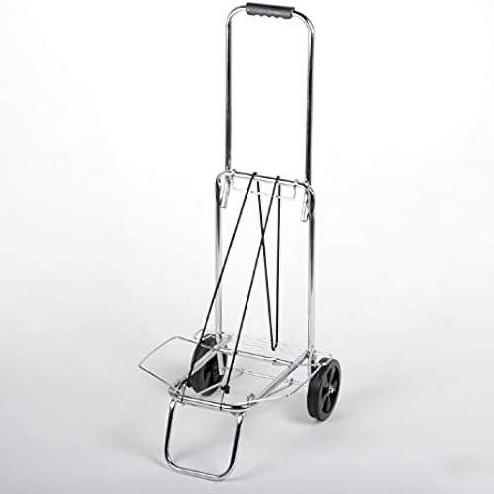 Luggage Cart, Metal Rolling Luggage Cart,Folding Storable Luggage