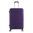 thumbnail image 1 of Luggage Cover, 20 inch Luggage Protector, Dust-proof Suitcases Covers, Wear-resistant Polyester Protective Case Sleeve,Washable Stretch Suit Case Cover, Suitable for Long Travel Accessories,Purple, 1 of 9