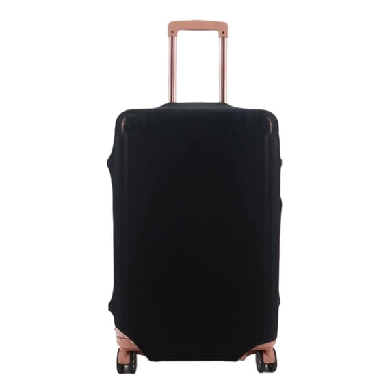 Luggage Cover, 20 inch Luggage Protector, Dust-proof Suitcases Covers, Wear-resistant Polyester Protective Case Sleeve,Washable Stretch Suit Case Cover, Suitable for Long Travel Accessories,Black