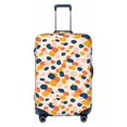 thumbnail image 1 of Luggage Cover Anti Scratch, Abstract Bubbles Drops Print Elastic Suitcase Protector Fits 18-32 Inch Luggage, 1 of 2
