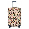 thumbnail image 1 of Luggage Cover Anti Scratch, Abstract Leopard Print Elastic Suitcase Protector Fits 18-32 Inch Luggage, 1 of 2