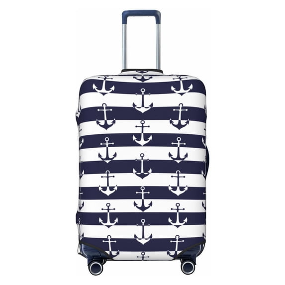 Luggage Cover Anti Scratch, Anchors Elastic Suitcase Protector Fits 18-32 Inch Luggage