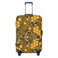 thumbnail image 1 of Luggage Cover Anti Scratch, Bees And Honeycombs Elastic Suitcase Protector Fits 18-32 Inch Luggage, 1 of 2