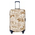 thumbnail image 1 of Luggage Cover Anti Scratch, Bohemian Deer Bear Rabbit Tree_A Elastic Suitcase Protector Fits 18-32 Inch Luggage, 1 of 2