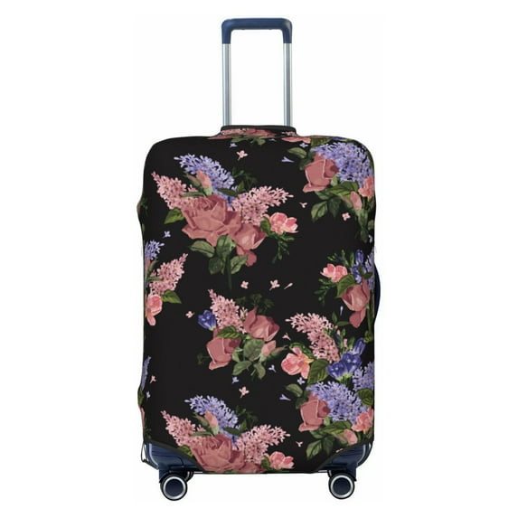 Luggage Cover Anti Scratch, Bouquet Elastic Suitcase Protector Fits 18-32 Inch Luggage