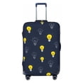 thumbnail image 1 of Luggage Cover Anti Scratch, Bulb Shiny Pattern Elastic Suitcase Protector Fits 18-32 Inch Luggage, 1 of 2