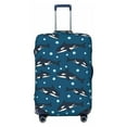 thumbnail image 1 of Luggage Cover Anti Scratch, Cartoon Cute Whale Bubble Elastic Suitcase Protector Fits 18-32 Inch Luggage, 1 of 2