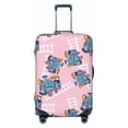 thumbnail image 1 of Luggage Cover Anti Scratch, Cartoon Trains Pattern Elastic Suitcase Protector Fits 18-32 Inch Luggage, 1 of 2