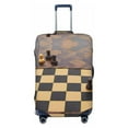 thumbnail image 1 of Luggage Cover Anti Scratch, Chess Board With Pawns Elastic Suitcase Protector Fits 18-32 Inch Luggage, 1 of 2