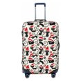 thumbnail image 1 of Luggage Cover Anti Scratch, Christmas Cat Elastic Suitcase Protector Fits 18-32 Inch Luggage, 1 of 2