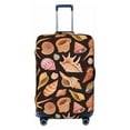 thumbnail image 1 of Luggage Cover Anti Scratch, Conch Shells Print No.9071 Elastic Suitcase Protector Fits 18-32 Inch Luggage, 1 of 2