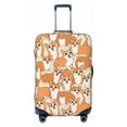 thumbnail image 1 of Luggage Cover Anti Scratch, Corgi Animal Elastic Suitcase Protector Fits 18-32 Inch Luggage, 1 of 2