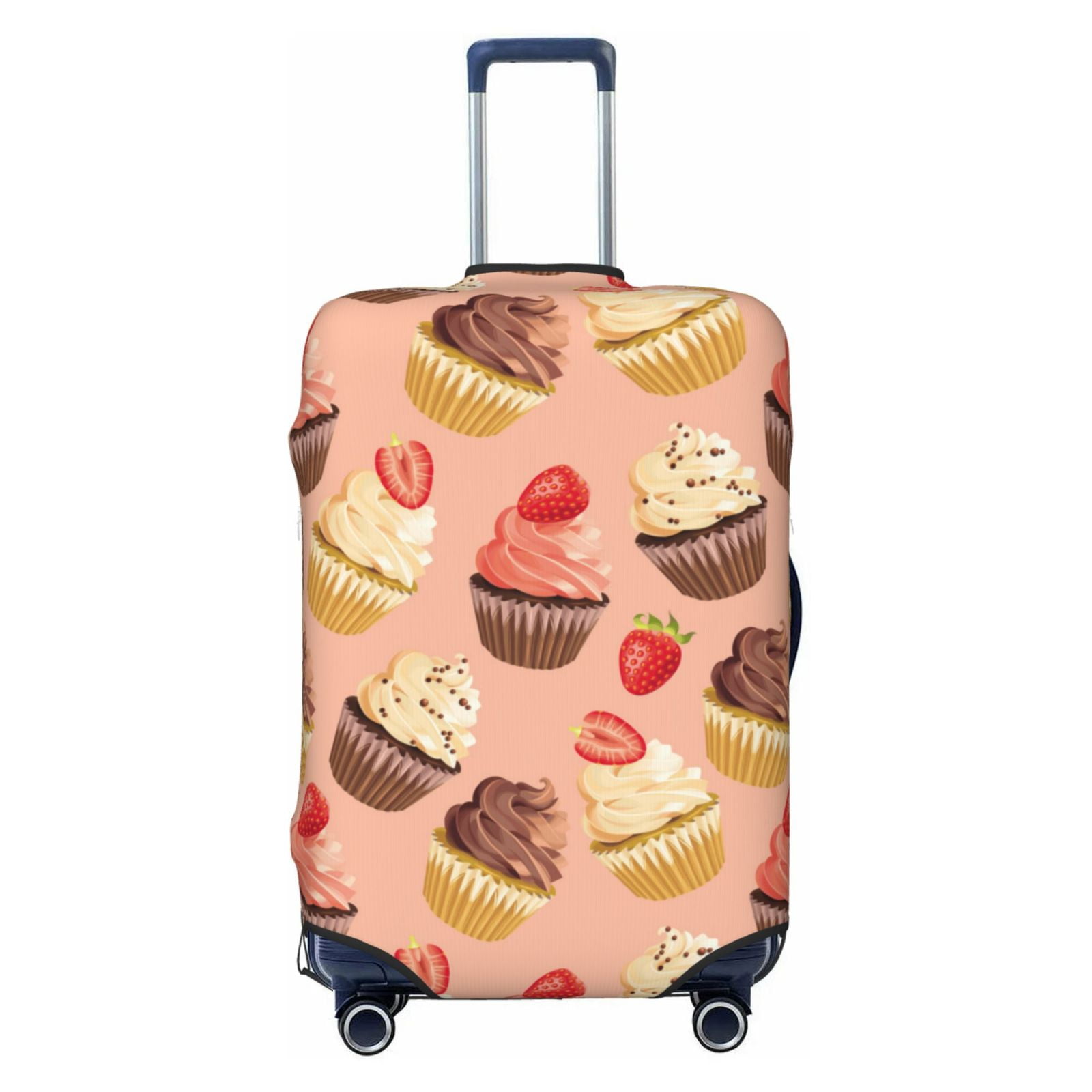 Marshmallow Colorful Print Pattern Luggage Cover Protector