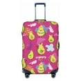 thumbnail image 1 of Luggage Cover Anti Scratch, Cute Avocado Happy Elastic Suitcase Protector Fits 18-32 Inch Luggage, 1 of 2