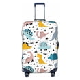 thumbnail image 1 of Luggage Cover Anti Scratch, Cute Dinosaur Print Elastic Suitcase Protector Fits 18-32 Inch Luggage, 1 of 2