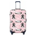 thumbnail image 1 of Luggage Cover Anti Scratch, Cute Funny Husky Woof Elastic Suitcase Protector Fits 18-32 Inch Luggage, 1 of 2