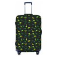 thumbnail image 1 of Luggage Cover Anti Scratch, Cute Small Dinosaur Elastic Suitcase Protector Fits 18-32 Inch Luggage, 1 of 2