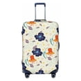 thumbnail image 1 of Luggage Cover Anti Scratch, Flower Leaves B Elastic Suitcase Protector Fits 18-32 Inch Luggage, 1 of 2