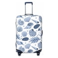 thumbnail image 1 of Luggage Cover Anti Scratch, Gray Conch Shell Elastic Suitcase Protector Fits 18-32 Inch Luggage, 1 of 2