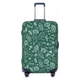thumbnail image 1 of Luggage Cover Anti Scratch, Green Christmas Elastic Suitcase Protector Fits 18-32 Inch Luggage, 1 of 2