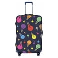 thumbnail image 1 of Luggage Cover Anti Scratch, Light Bulb Colorful Elastic Suitcase Protector Fits 18-32 Inch Luggage, 1 of 2