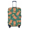 thumbnail image 1 of Luggage Cover Anti Scratch, Math Formula Bear Elastic Suitcase Protector Fits 18-32 Inch Luggage, 1 of 2
