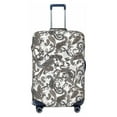 thumbnail image 1 of Luggage Cover Anti Scratch, Paisley Pattern No.9076 Elastic Suitcase Protector Fits 18-32 Inch Luggage, 1 of 2