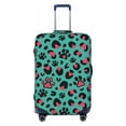 thumbnail image 1 of Luggage Cover Anti Scratch, Paw Leopard Print Elastic Suitcase Protector Fits 18-32 Inch Luggage, 1 of 2